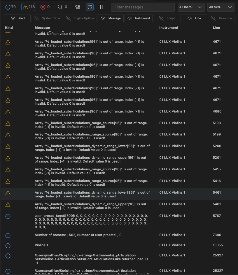 CKSP Kontakt Log